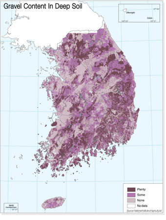 Gravel Content In Deep Soil