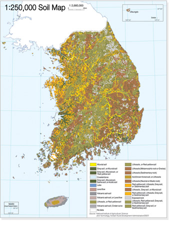 1:250,000 Soil Map