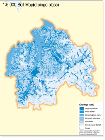 1:5,000 Soil Map(drainge class)